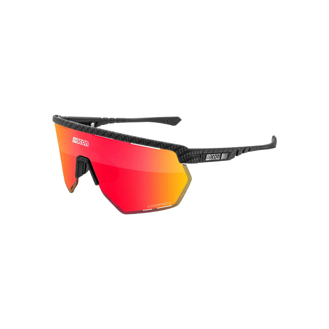LENTES SCICON AEROWING SUNGLASSES MULTIMIRROR RAIN CLEAR LENSES RED