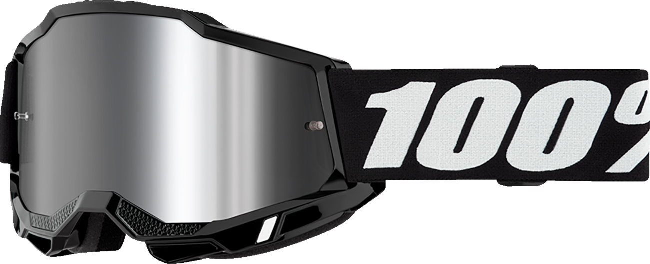 Antiparra 100% Accuri 2 Goggle Session - Mirror Silver Lens