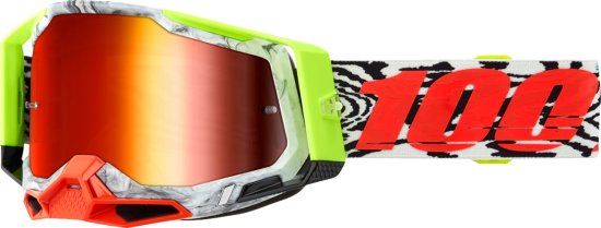 Antiparra 100% Racecraft 2 Goggle Engal - Mirror Red Lens