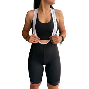 Calza ciclismo Black Smartlife femenina
