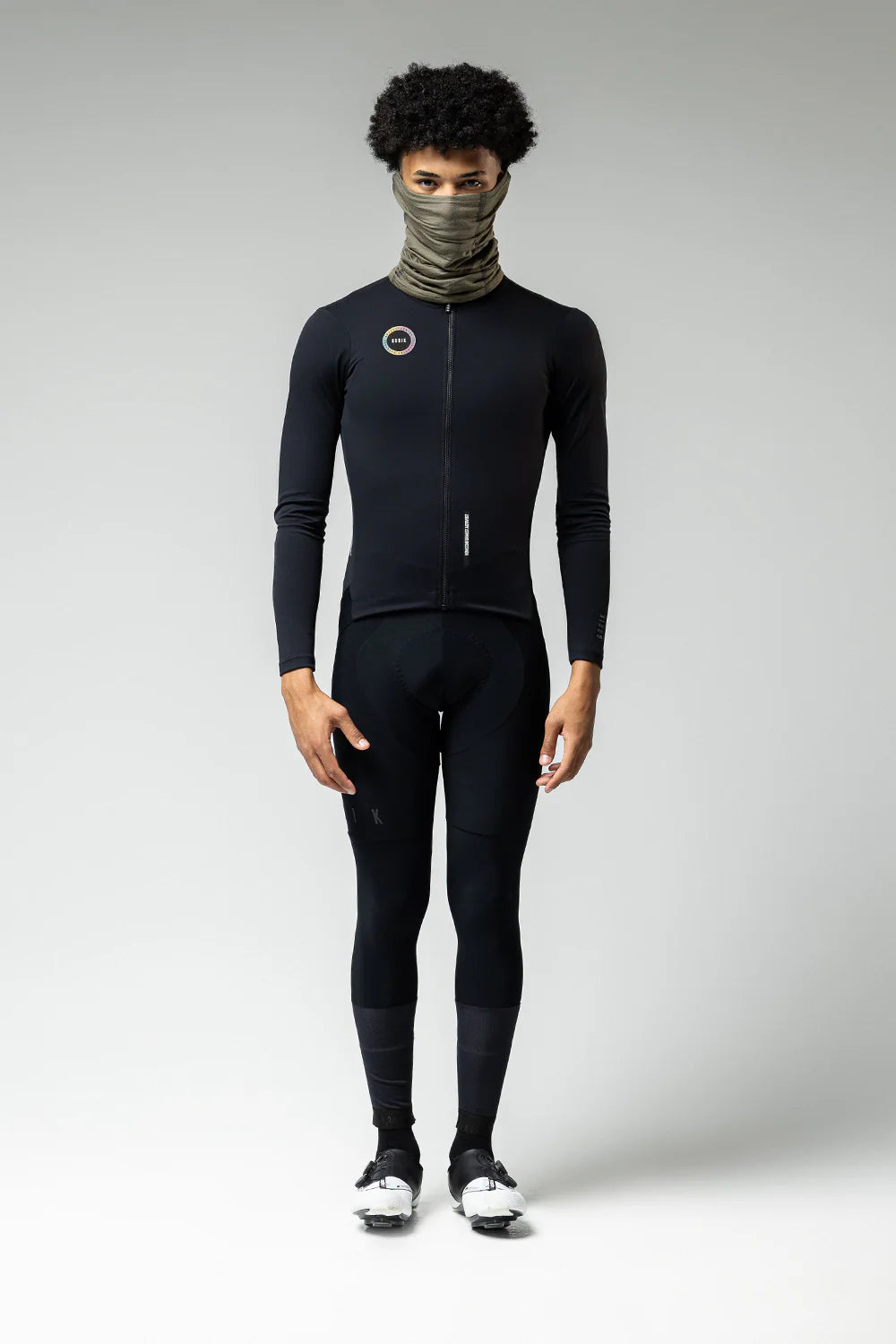 BANDANA MERINO MOONBAH UNISEX BLACK LEAD