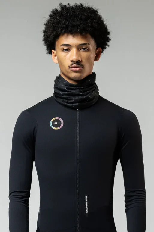 BANDANA TUBULAR UNISEX BLACK LEAD