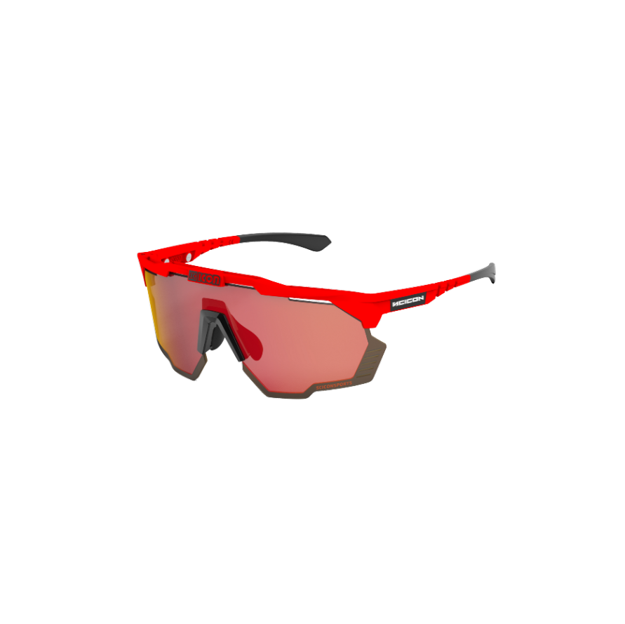 Lentes Scicon Aeroshade Kunken Red Gloss
