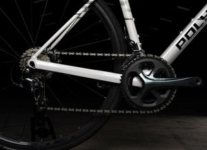 Bicicleta Ruta Polygon Strattos S4D White/Blk - Tiagra 10V