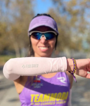 Par de Mangas para Running con Protección UV Finisher