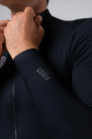 MANGUITOS LIGEROS TERMICOS HARU 2.0 UNISEX PITCH BLACK