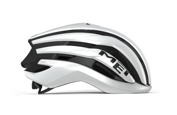 CASCO MET TRENTA MIPS WHITE BLACK MATT GLOSSY