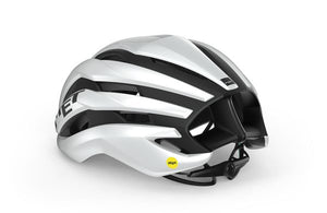 CASCO MET TRENTA MIPS WHITE BLACK MATT GLOSSY