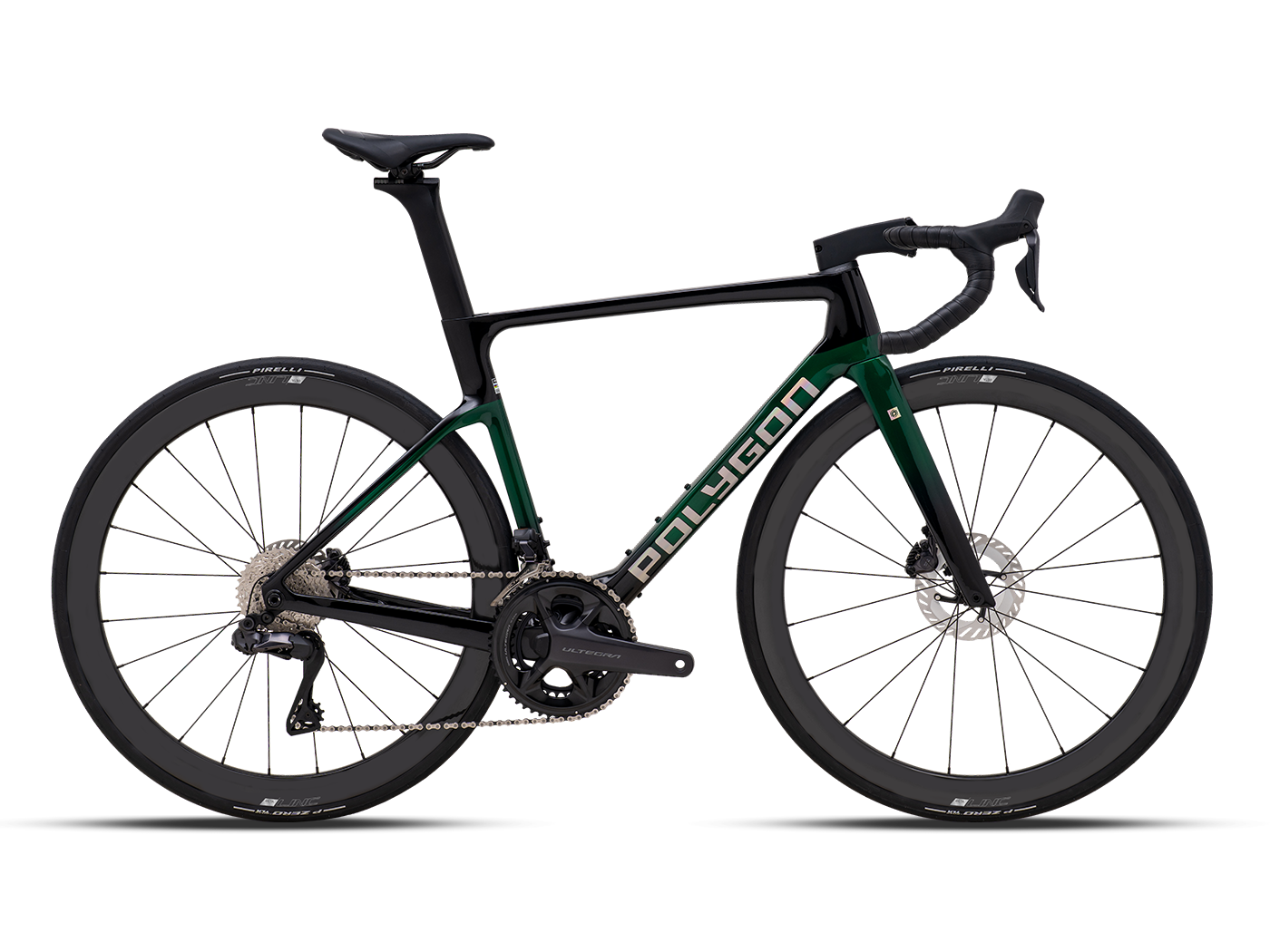 Bicicleta Ruta Polygon HE A8 Di2 - Ultegra Di2 + Carbon Wheels
