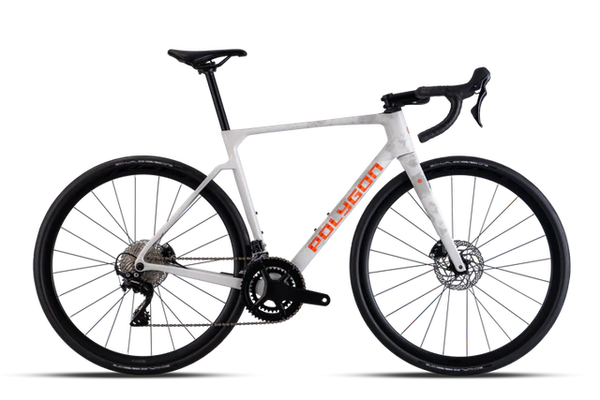 BICLETA POLYGON STRATTOS 6 WHITE - TIAGRA 11V