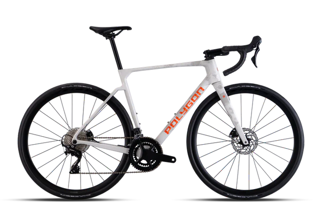 BICLETA POLYGON STRATTOS 6 WHITE - TIAGRA 11V