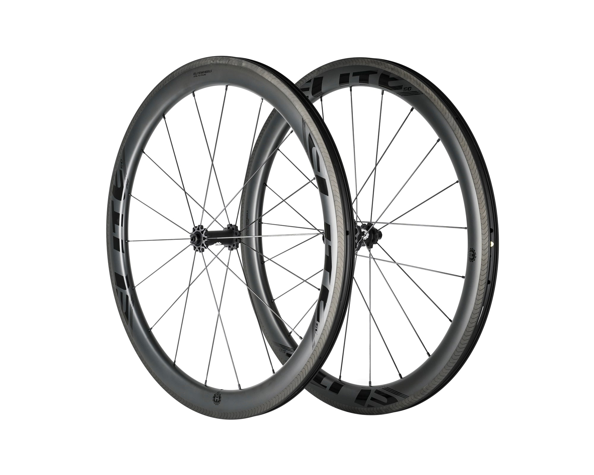 Set de Ruedas Carbono Ruta Elite Wheels Marvel 50D