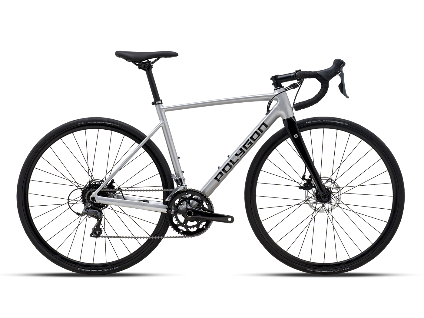 Bicicleta Ruta Polygon Strattos S2D Silver