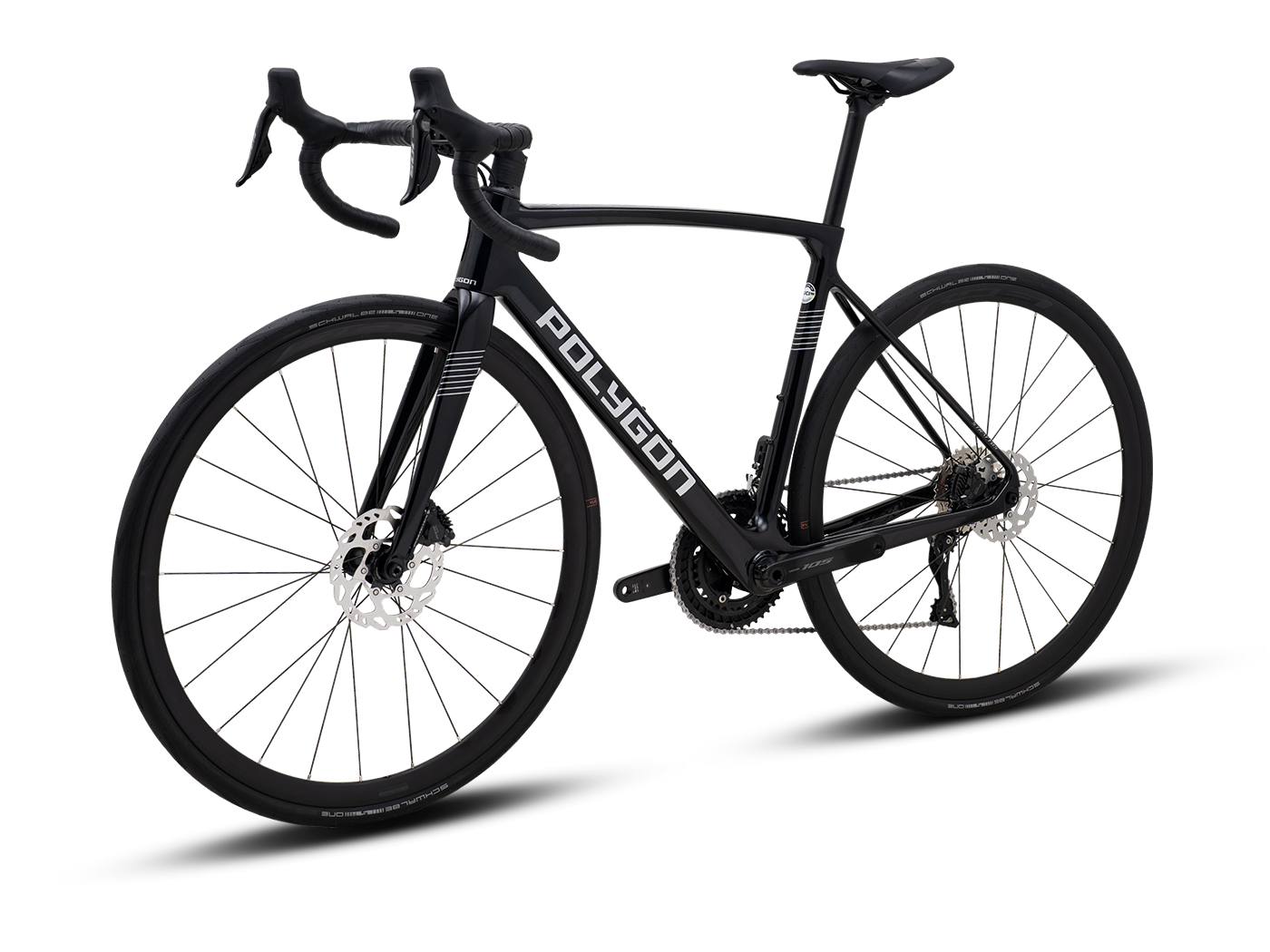 Bicicleta Ruta Polygon Strattos Carbon S7X Black- 105 Di2 12V