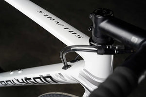 Bicicleta Ruta Polygon Strattos S4D White/Blk - Tiagra 10V