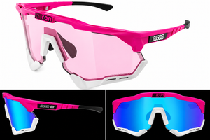 LENTES SCICON AEROSHADE KUNKEN SUNGLASSES (GIRO DE ITALIA SPECIAL EDITION) PINK FLUO