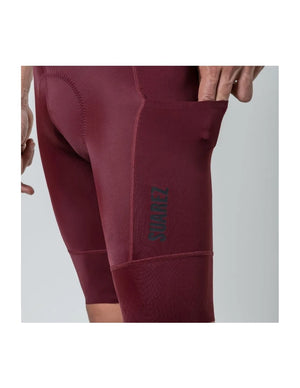 Bibshort Suarez Gravel Xterra Wine