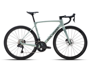 Bicicleta Ruta Polygon Strattos Carbon S8X Sage Green - Ultegra Di2 12V