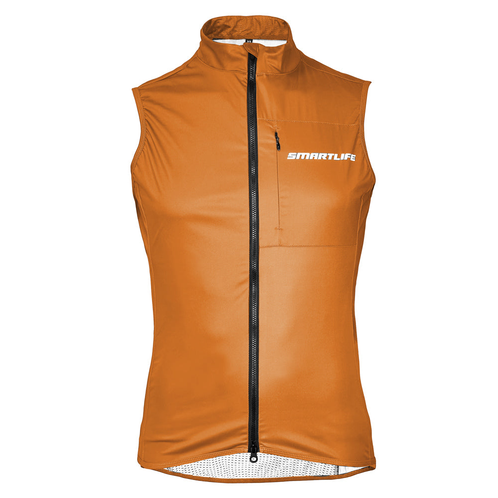 Cortaviento Ciclismo Mostaza hombre