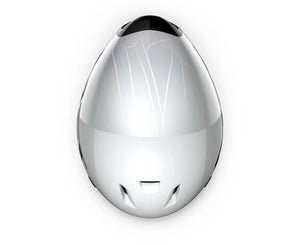 CASCO MET CODATRONCA WHITE SILVER | MATT GLOSSY