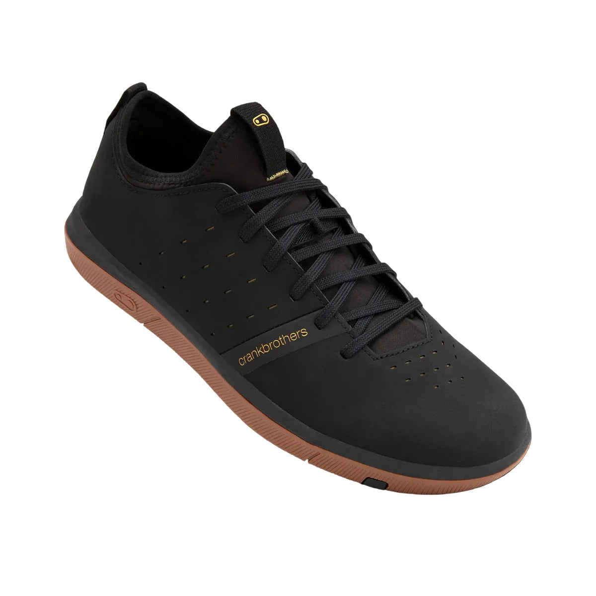 Zapatillas Ciclismo Crankbrothers Stamp Street F.Wibmer Black/Gold - Gum